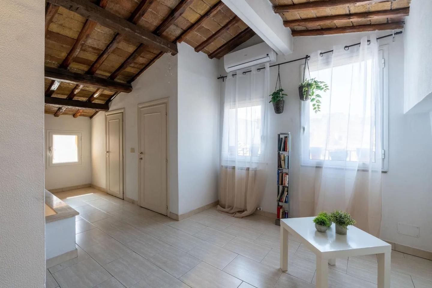 15 Min From Piazza Venezia Skyline Sanctuary In Trastevere Экстерьер фото
