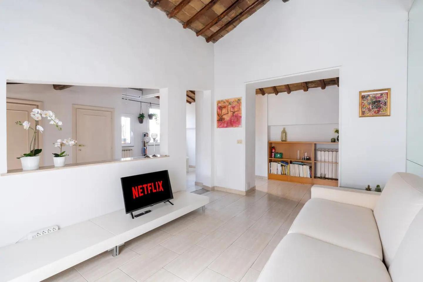 15 Min From Piazza Venezia Skyline Sanctuary In Trastevere Экстерьер фото